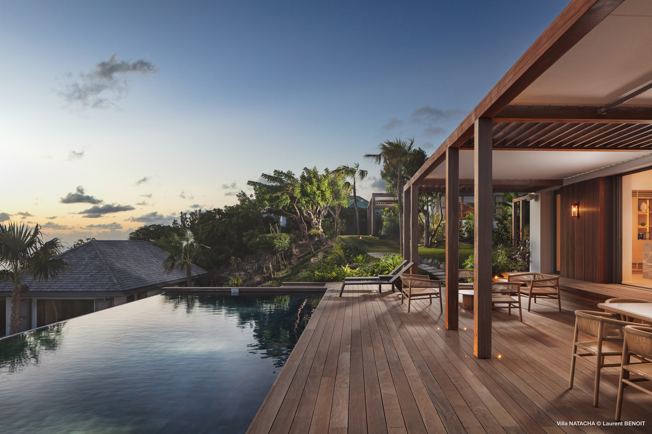 Villa Natacha – Spacious 5-Bedroom Family Villa Rental in St. Barts with Sea Views
