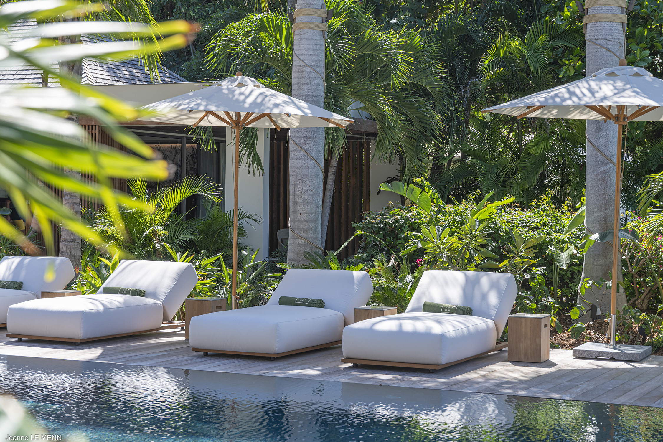 Villa Palm Beach, a beachfront luxury villa rental in Lorient, St Barth.